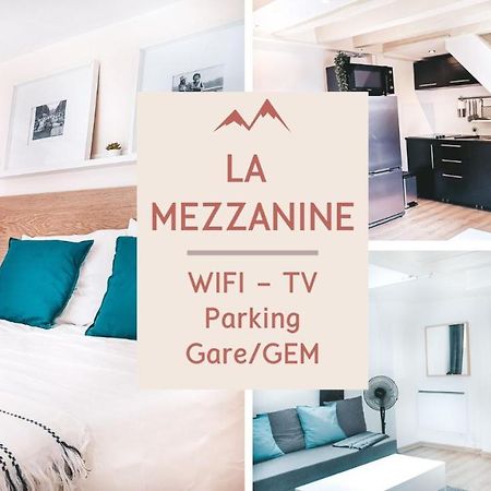 La Mezzanine - Grenoble Centre Gare - Appartement Et Parking Kültér fotó