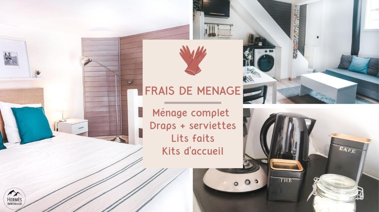 La Mezzanine - Grenoble Centre Gare - Appartement Et Parking Kültér fotó